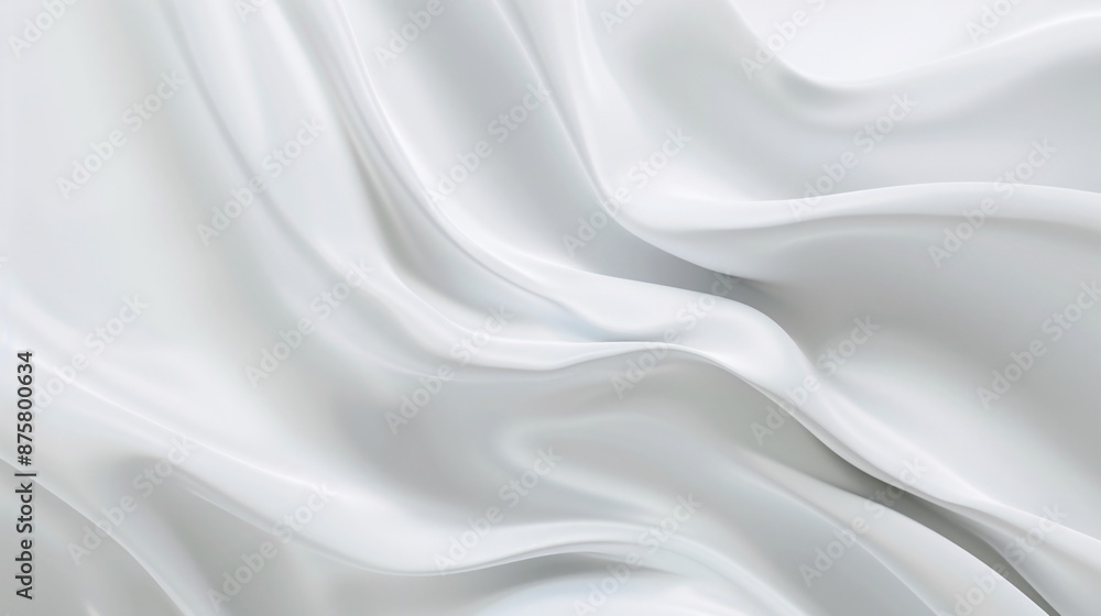 Abstract White Fabric Drape Abstract White Fabric Drape