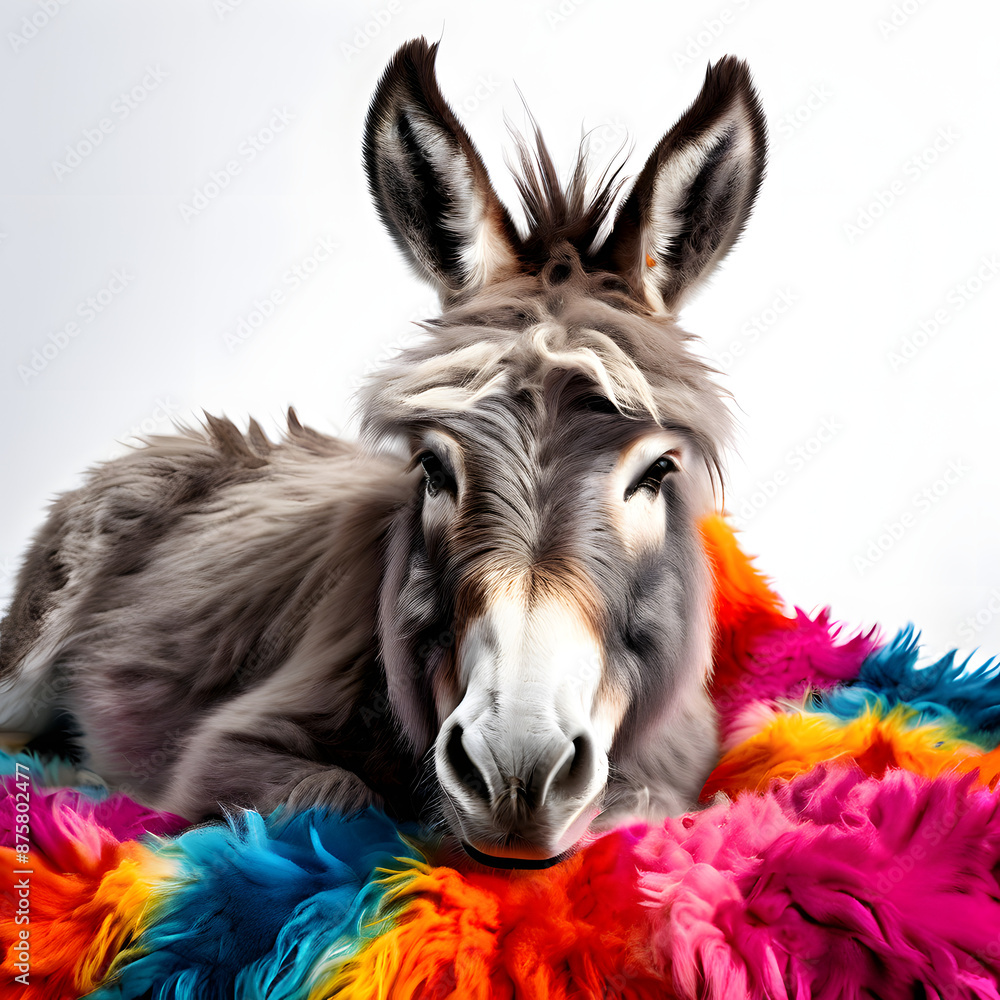 portrait of a donkey portrait of a donkey