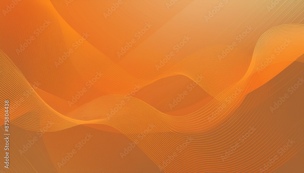 Abstract futuristic orange wave background. Technology illustrattion Abstract futuristic orange wave background. Technology illustrattion