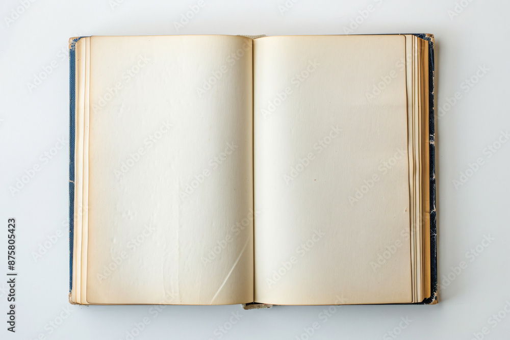 open blank book on white background, top view, mockup style, white space for text, copy of stock photo, high resolution, high quality, high detail, professional photography open blank book on white background, top view, mockup style, white space for text, copy of stock photo, high resolution, high quality, high detail, professional photography
