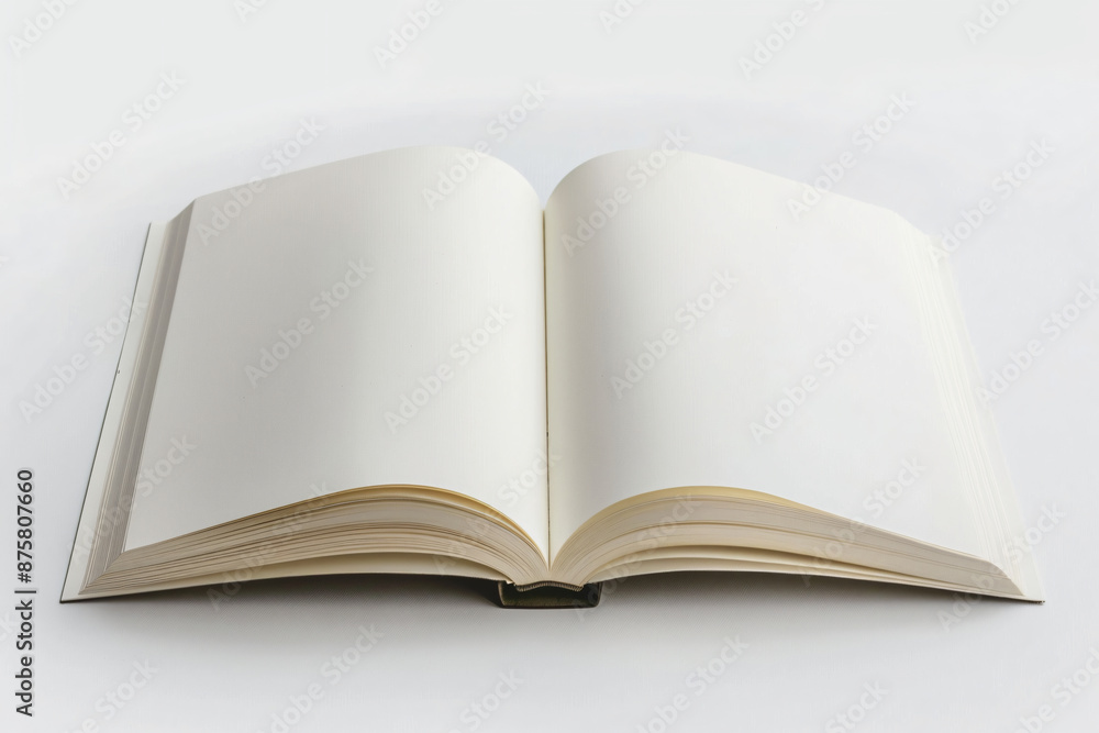 open blank book on white background, top view, mockup style, white space for text, copy of stock photo, high resolution, high quality, high detail, professional photography open blank book on white background, top view, mockup style, white space for text, copy of stock photo, high resolution, high quality, high detail, professional photography