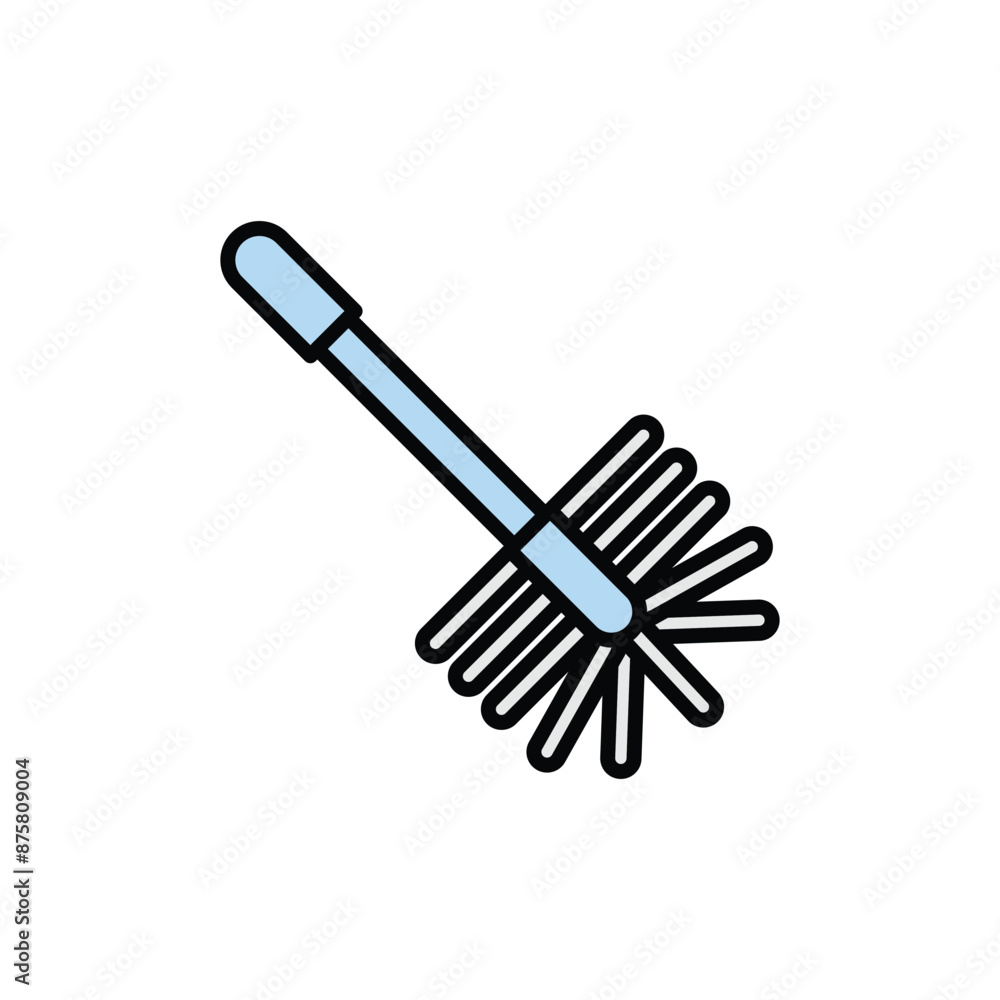 Toilet brush icon vector design templates simple and modern Toilet brush icon vector design templates simple and modern