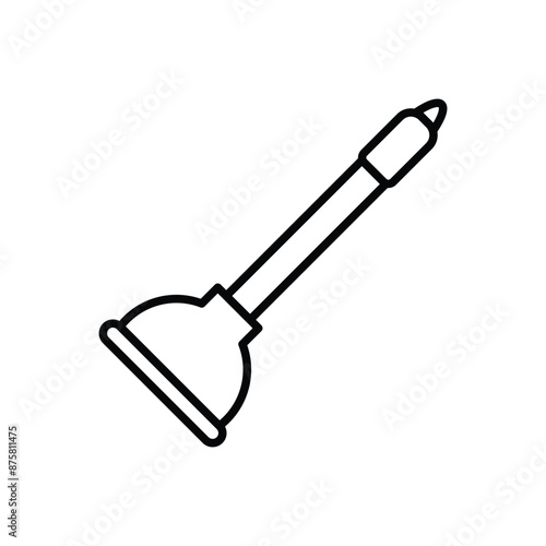 Plunger icon vector design templates simple and modern