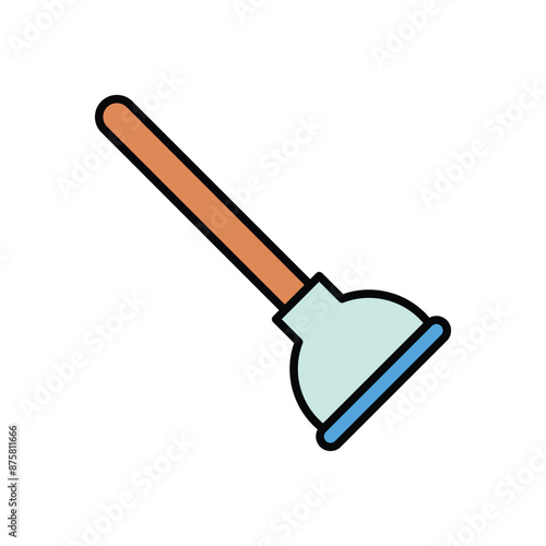 Plunger icon vector design templates simple and modern