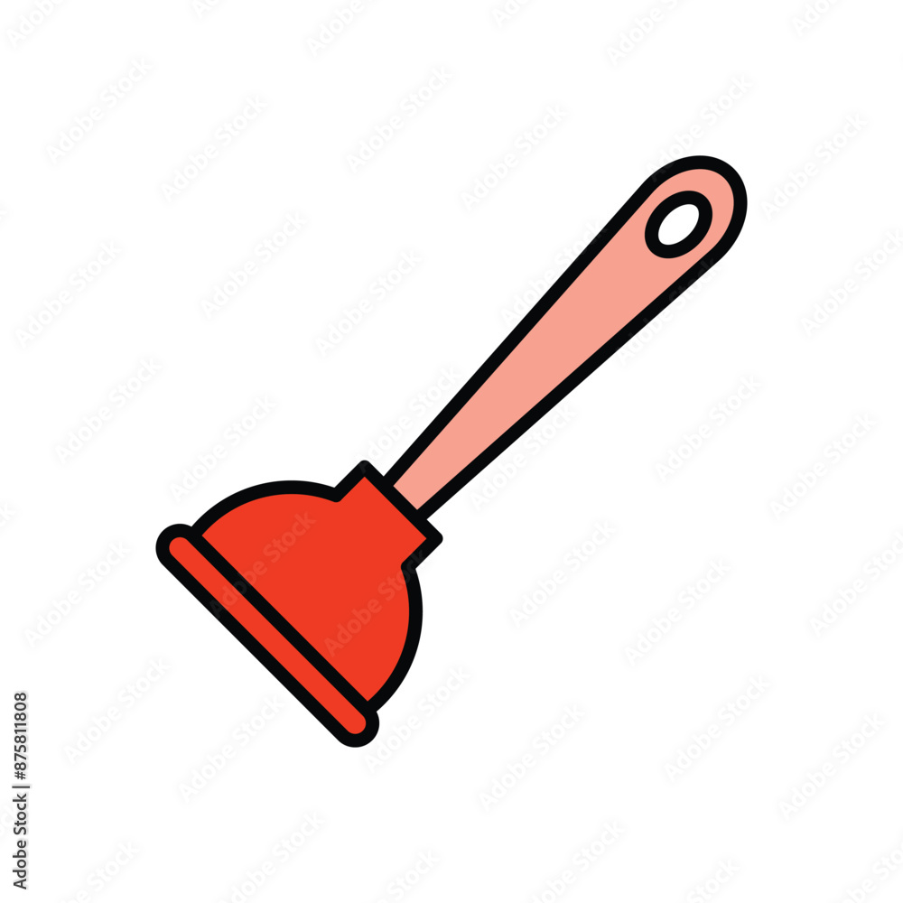 Plunger icon vector design templates simple and modern Plunger icon vector design templates simple and modern