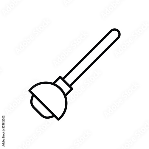Plunger icon vector design templates simple and modern