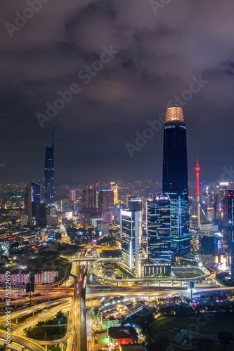 Wallpaper Mural scenery in kuala lumpur city.kuala lumpur is the city in the malaysia Torontodigital.ca