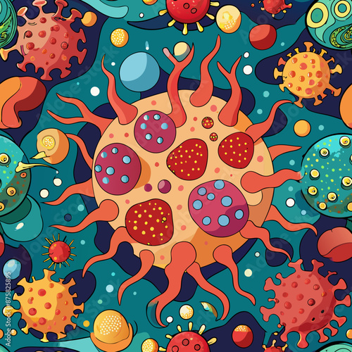 Investigation into cellular nano-molecular health.