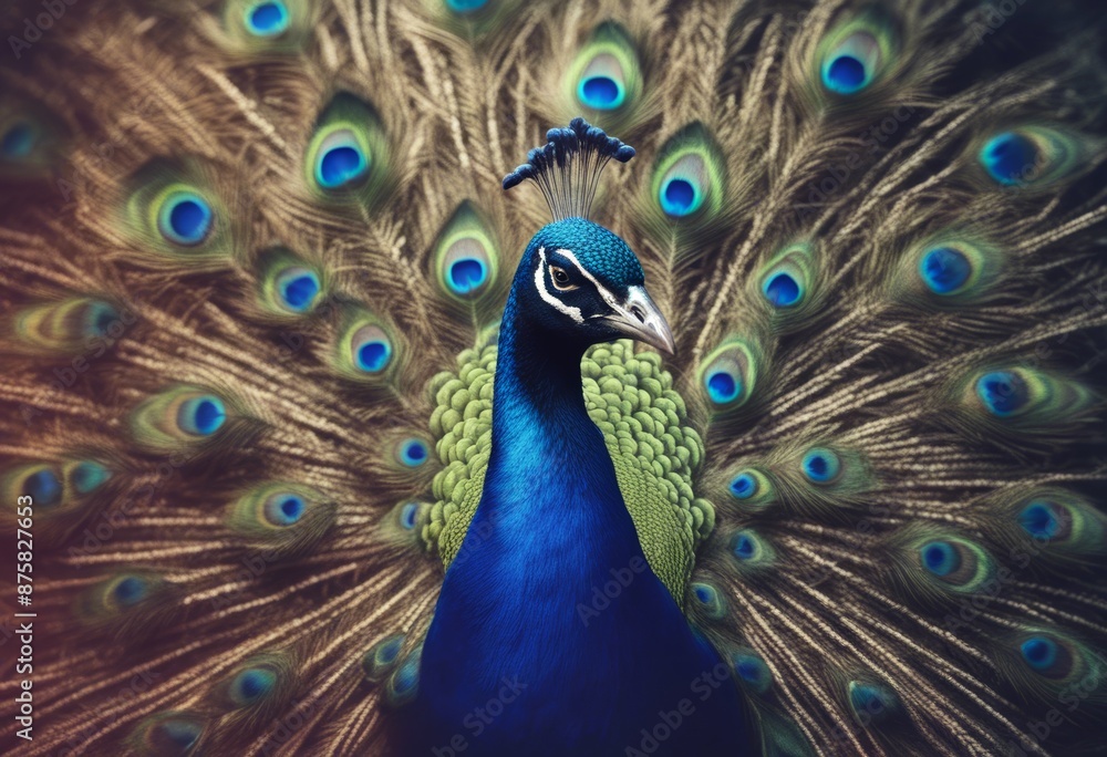 Fototapeta premium dress art portrait humor trendy vintage glamour illustration character human cover wild funny anthropomorphism creativity creative background animal mask design style hipster created cool surrealism p