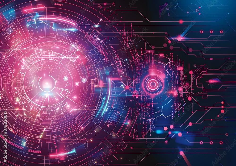 Futuristic Technology Background Futuristic Technology Background