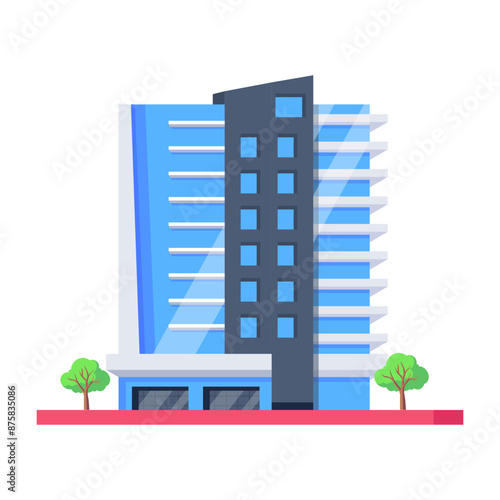 Check out this isometric icon of shopping outlet 

