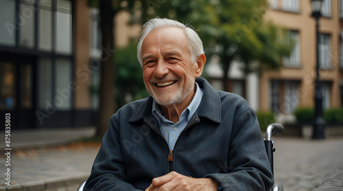 portrait of senior businessman