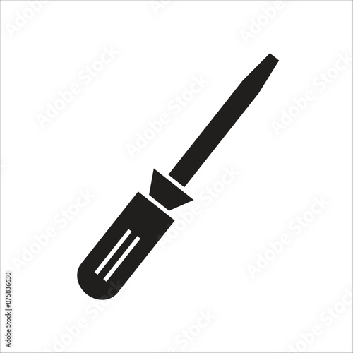 screwdriver vector icon line template