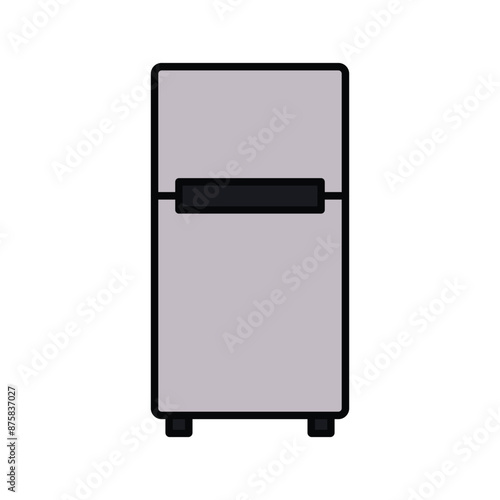 Refrigerator icon vector design templates simple and modern