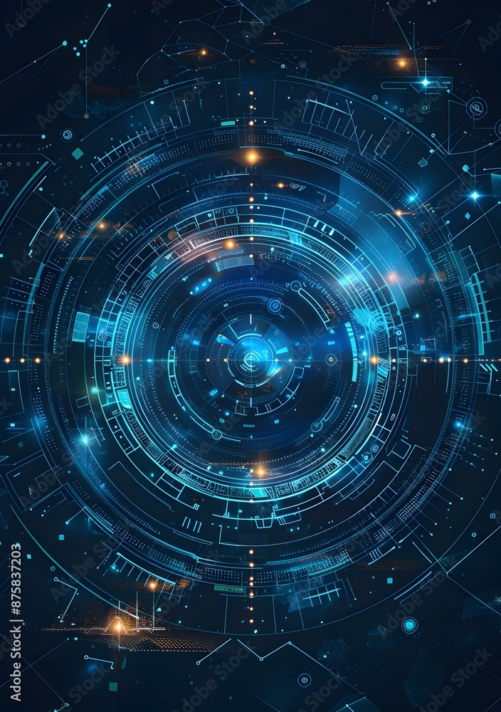 Digital Technology Background Digital Technology Background