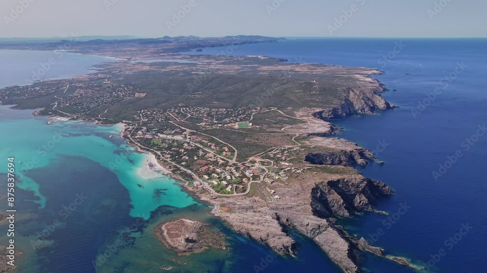 Aerial View of Sardinia's Coastline Aerial View of Sardinia's Coastline