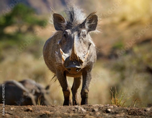 warthog animals