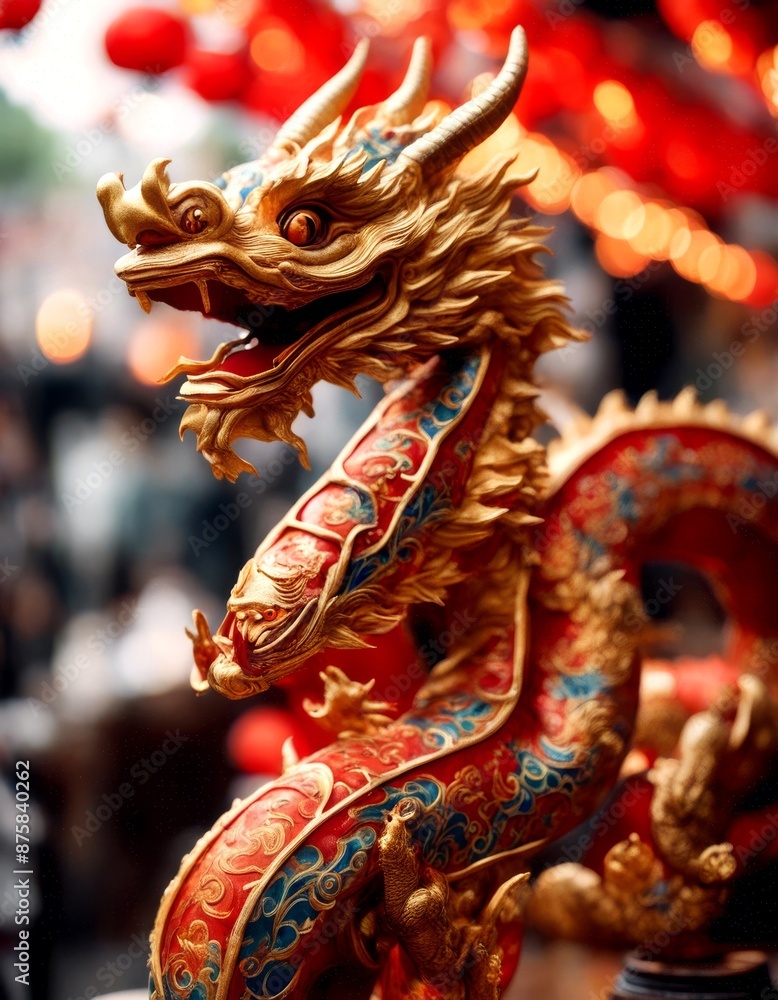 copy 2024 dragon red year festive art new commercial space chinese traditional background copy 2024 dragon red year festive art new commercial space chinese traditional background