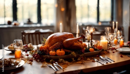 event table plate occasion dinner people woman thanksgiving serving celebration adult