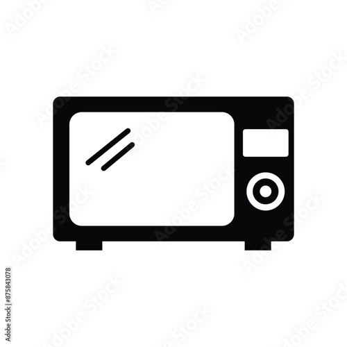 Microwave icon vector design templates simple and modern