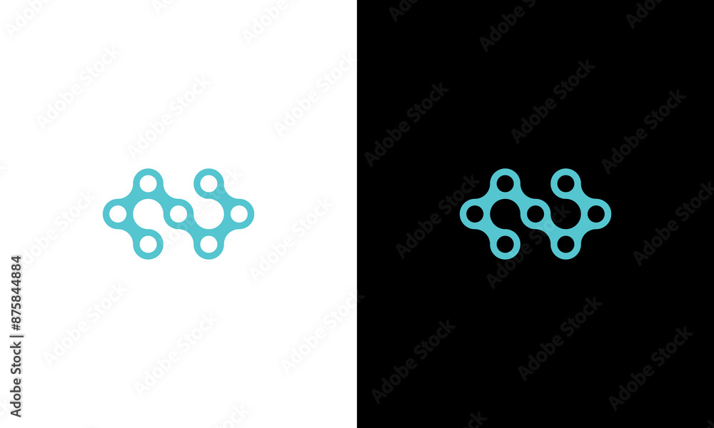 letter n tech logo design letter n tech logo design