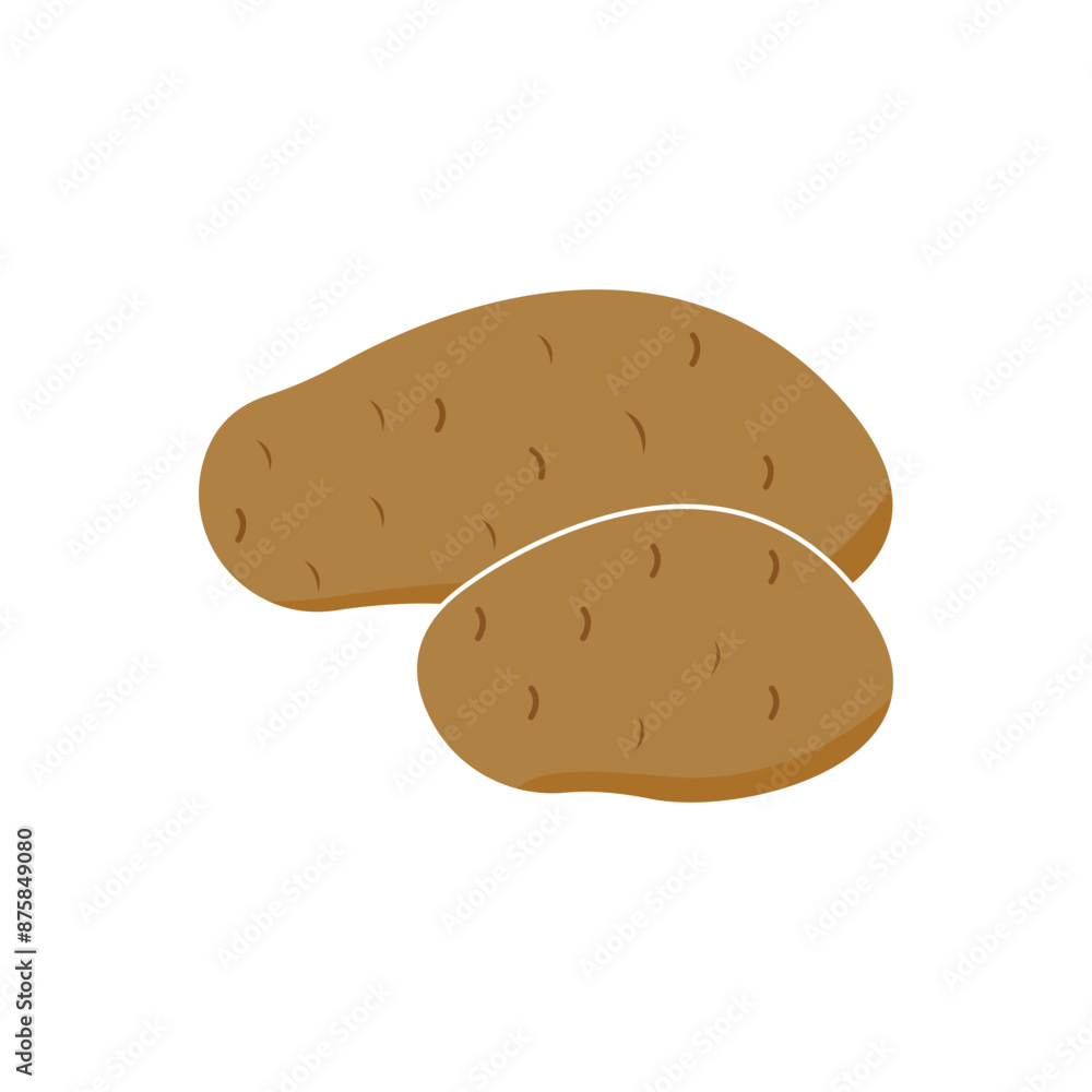 Potato illustration icon Potato illustration icon