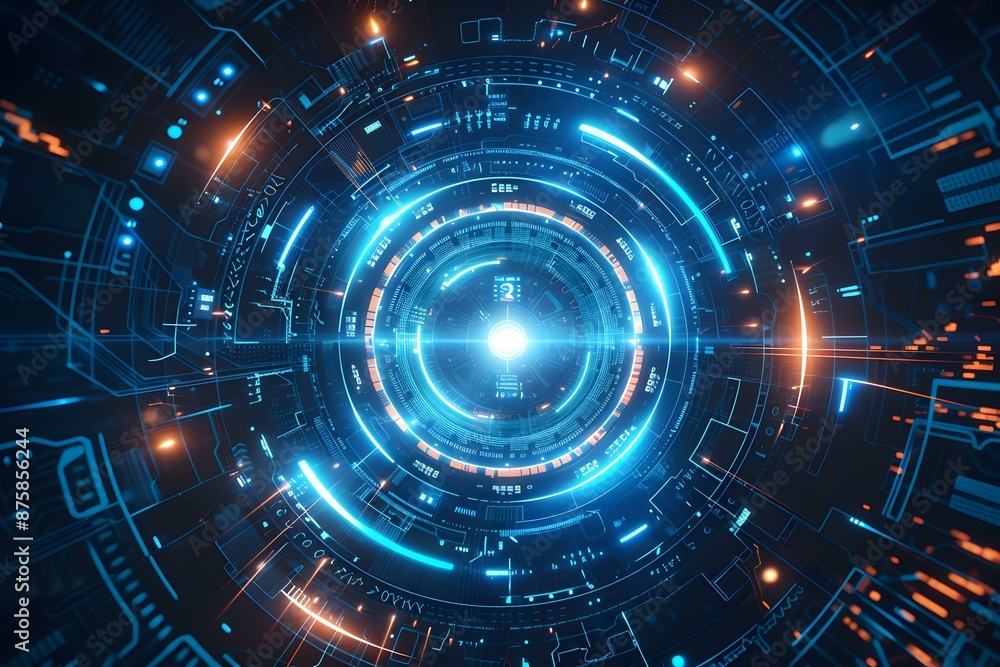 futuristic technology background futuristic technology background