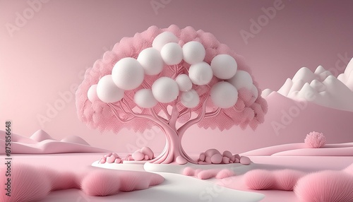 magnolia tree blossom, pink magnolia flowers, flying balloons in the sky, christmas decoration on wooden background, woman with balloons, illustration of a pink balloon, woman with balloons, 2025 pink © Bilawl