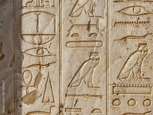 Karnak Temple is dedicated to the temple complex of Ancient Egypt. Thebes, Karnak, Luxor, Egypt