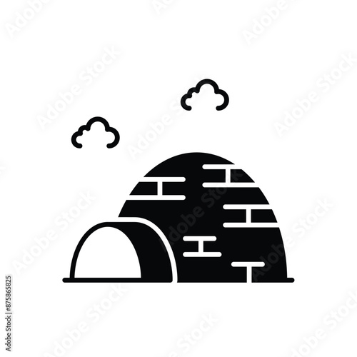 Igloo vector icon