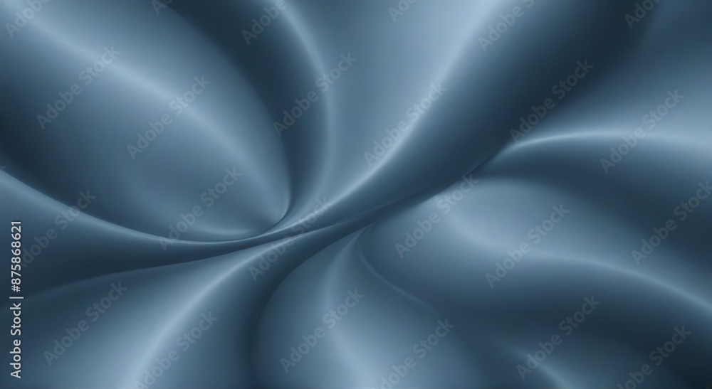 Obraz premium abstract blue background with smooth lines in it and some folds in it