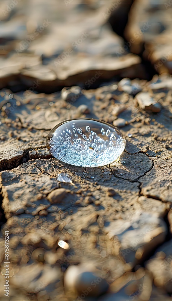 Close up water drop photo with liquid, water, road keywords Close up water drop photo with liquid, water, road keywords