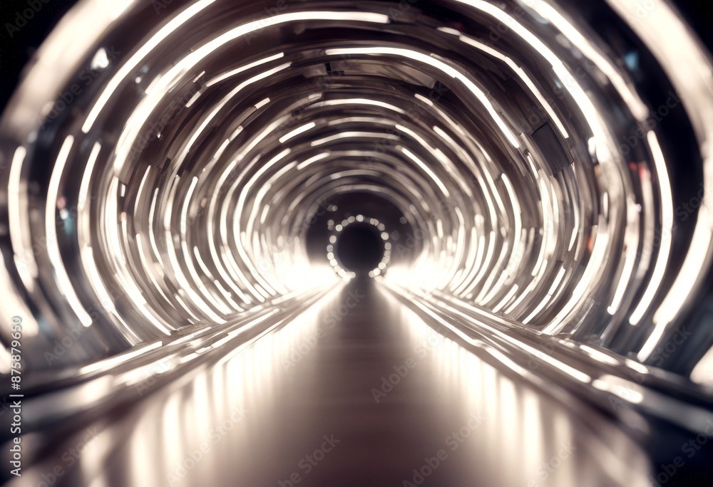 Fototapeta premium tunnel abstract futuristic