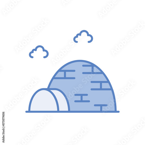 Igloo vector icon