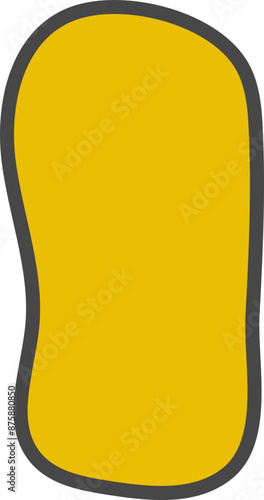 Cute Thai Alphabet Vowel Bold Doodle