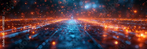 Artificial Intelligence Technology Concept - Empty Canvas