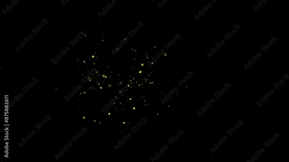 4K luxury sparkling glitter dust trail Golden particles effect Overlay sparkles. festival Christmas, Diwali, Ramadan glitters Bokeh lights glowing Logo title reveal Intro Fireworks animation.
