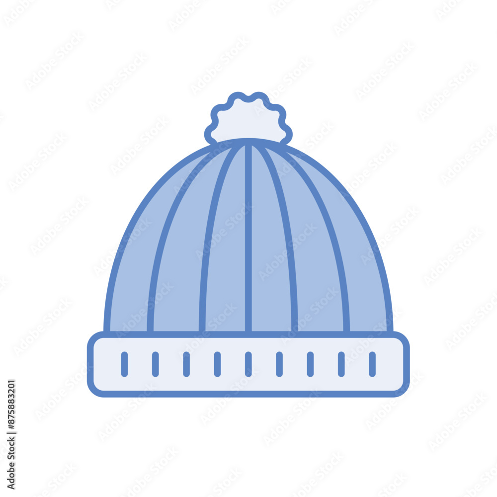 Winter Hat vector icon Winter Hat vector icon