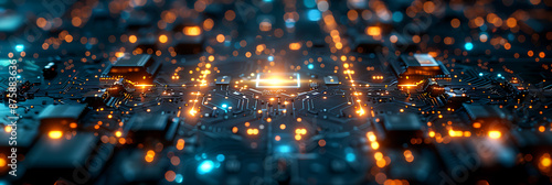  Futuristic AI Landscape Canvas