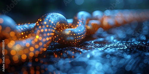 Blockchain Innovation Canvas: Modern Concept for Business Ideas