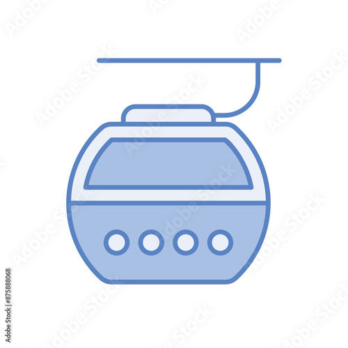 Ski Lift vector icon
