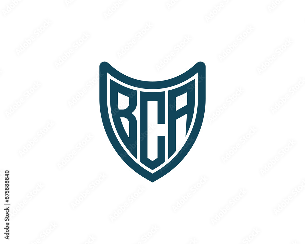 BCA Logo design vector template. BCA logo design. BCA Logo design vector template. BCA logo design.
