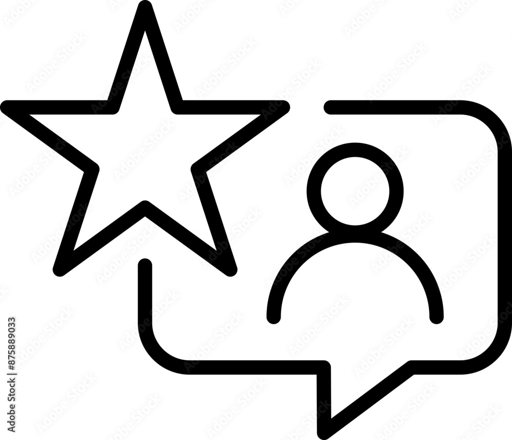 Customer Review Icon Rating Feedback Symbol Customer Review Icon Rating Feedback Symbol