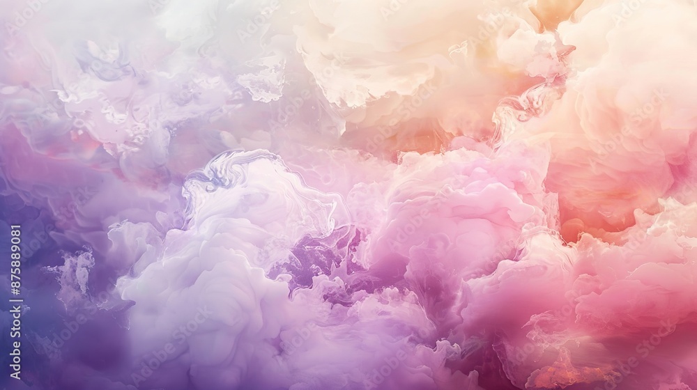 Fototapeta premium Serene Pastel Color Blend with Gentle Grain Texture for Abstract Backgrounds