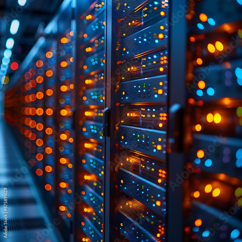 Advanced Database Interface Design - Futuristic Concept Art