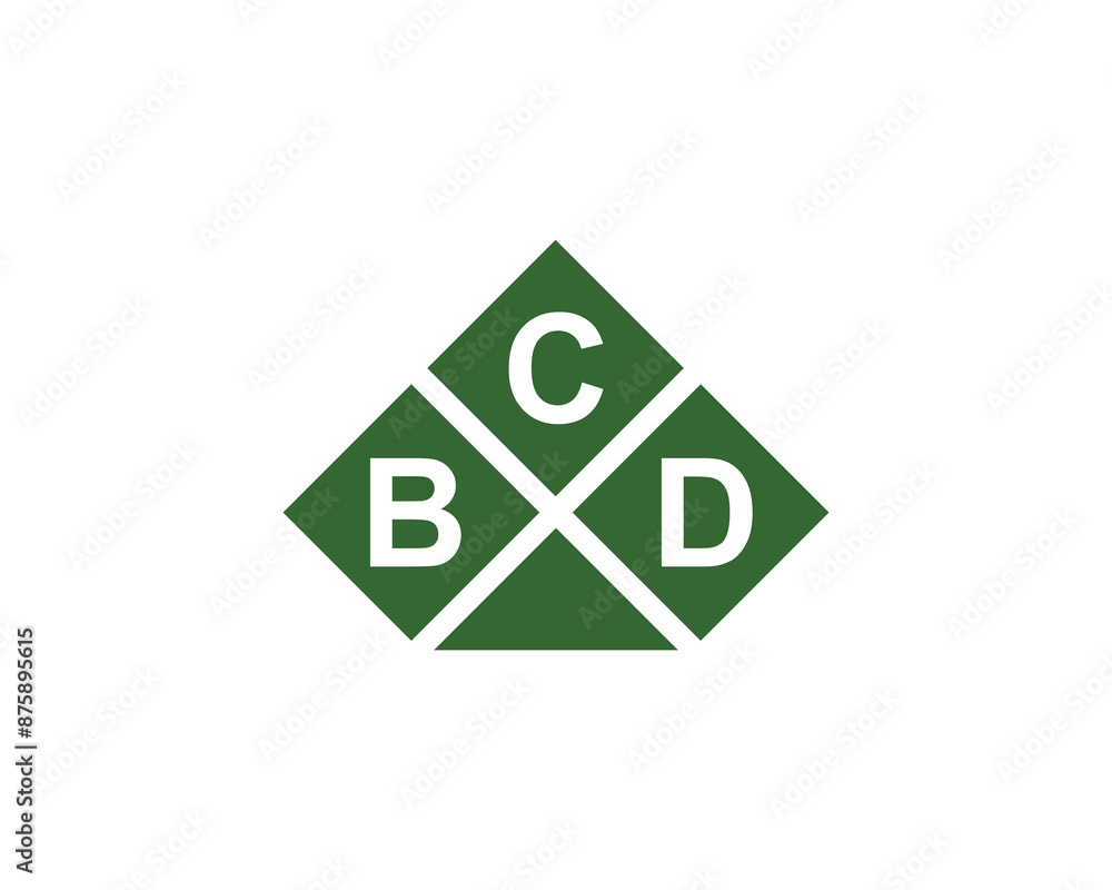 BCD logo design vector template. BCD logo design. BCD logo design vector template. BCD logo design.