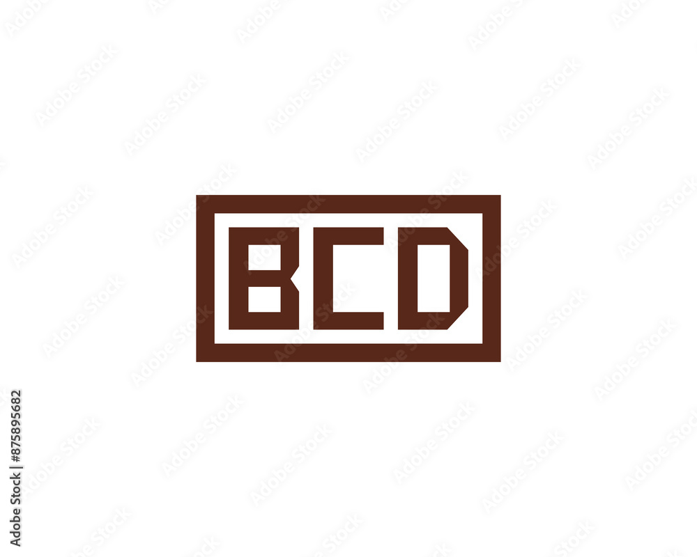 BCD logo design vector template. BCD logo design. BCD logo design vector template. BCD logo design.