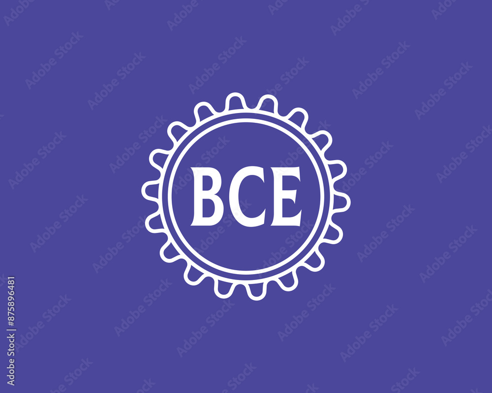 BCE logo design vector template. BCE logo design. BCE logo design vector template. BCE logo design.