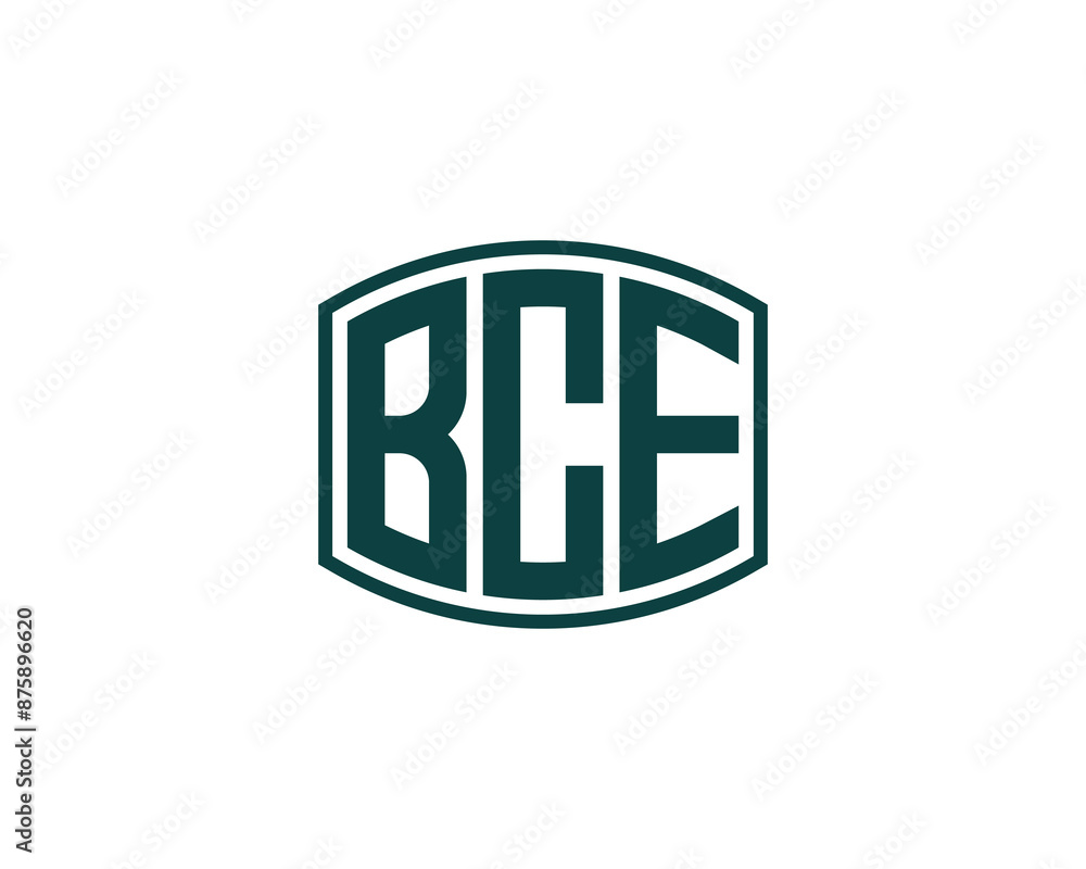 BCE logo design vector template. BCE logo design. BCE logo design vector template. BCE logo design.