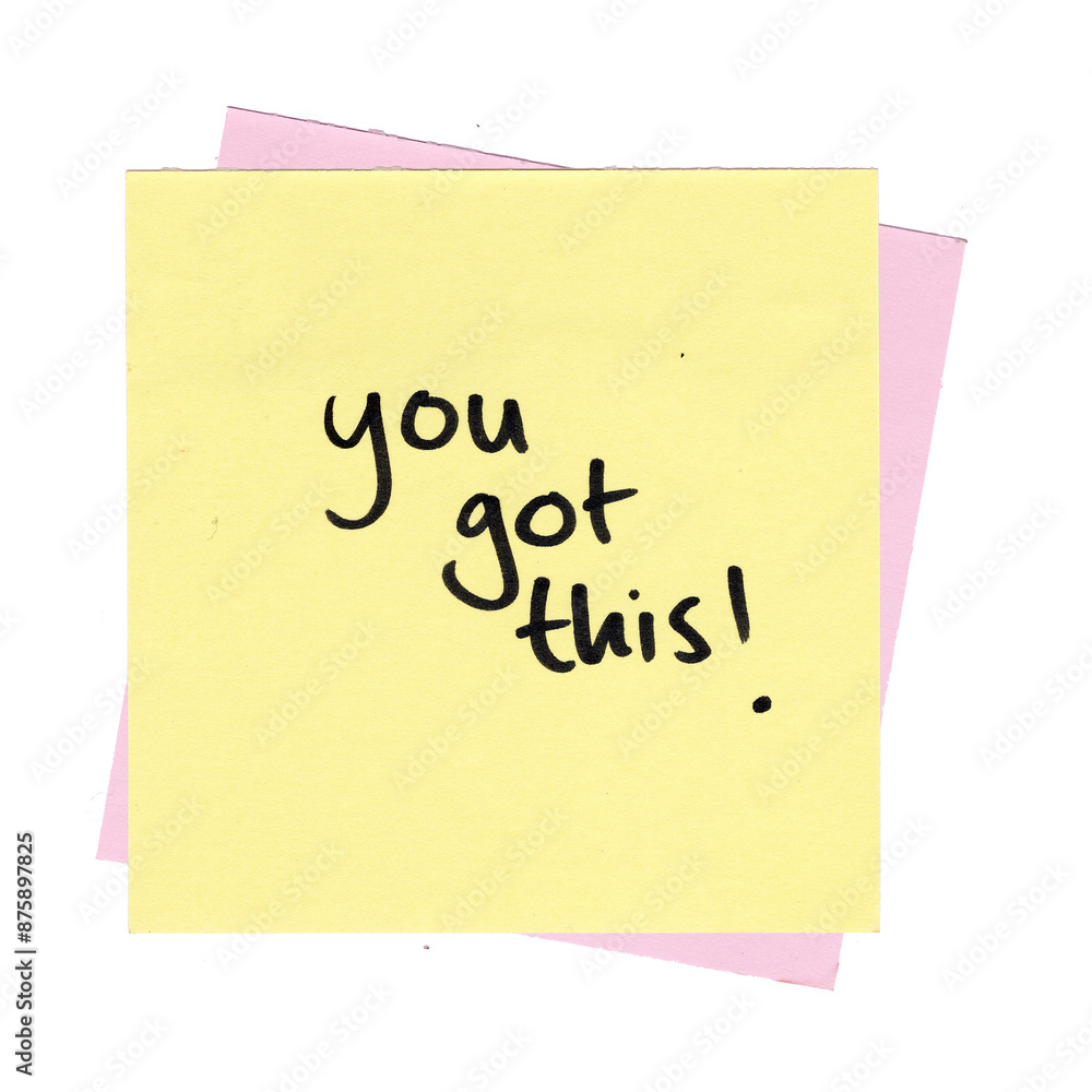 motivational quote sticky note with you got this text on it, transparent background motivational quote sticky note with you got this text on it, transparent background